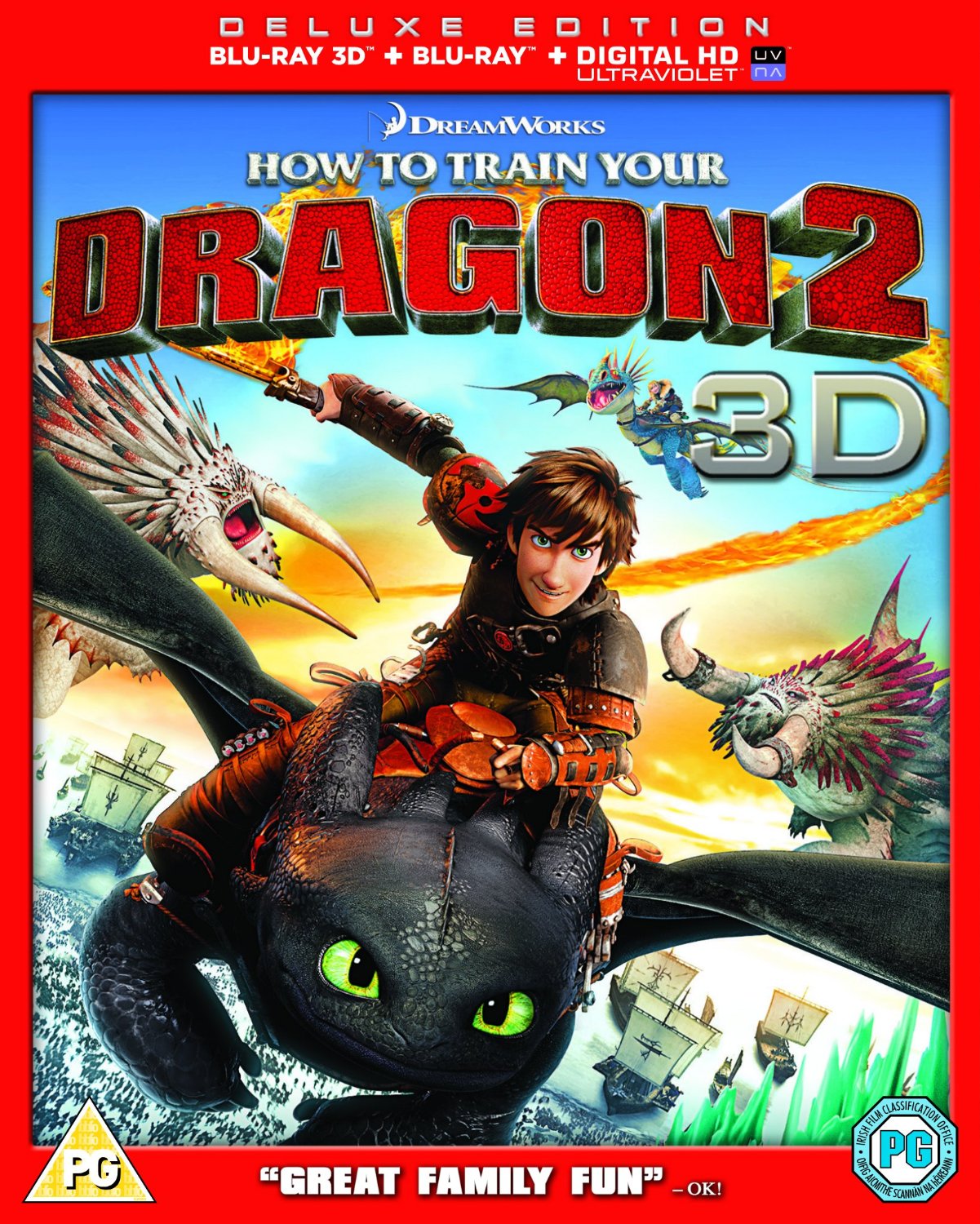 COMO ENTRENAR A TU DRAGON 2 -BLU RAY 3D + BLU RAY-